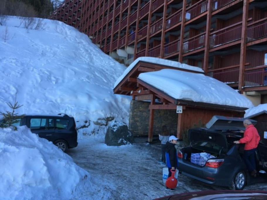 Appartement La Marmotte, Arc 2000 Bourg-Saint-Maurice Exteriör bild
